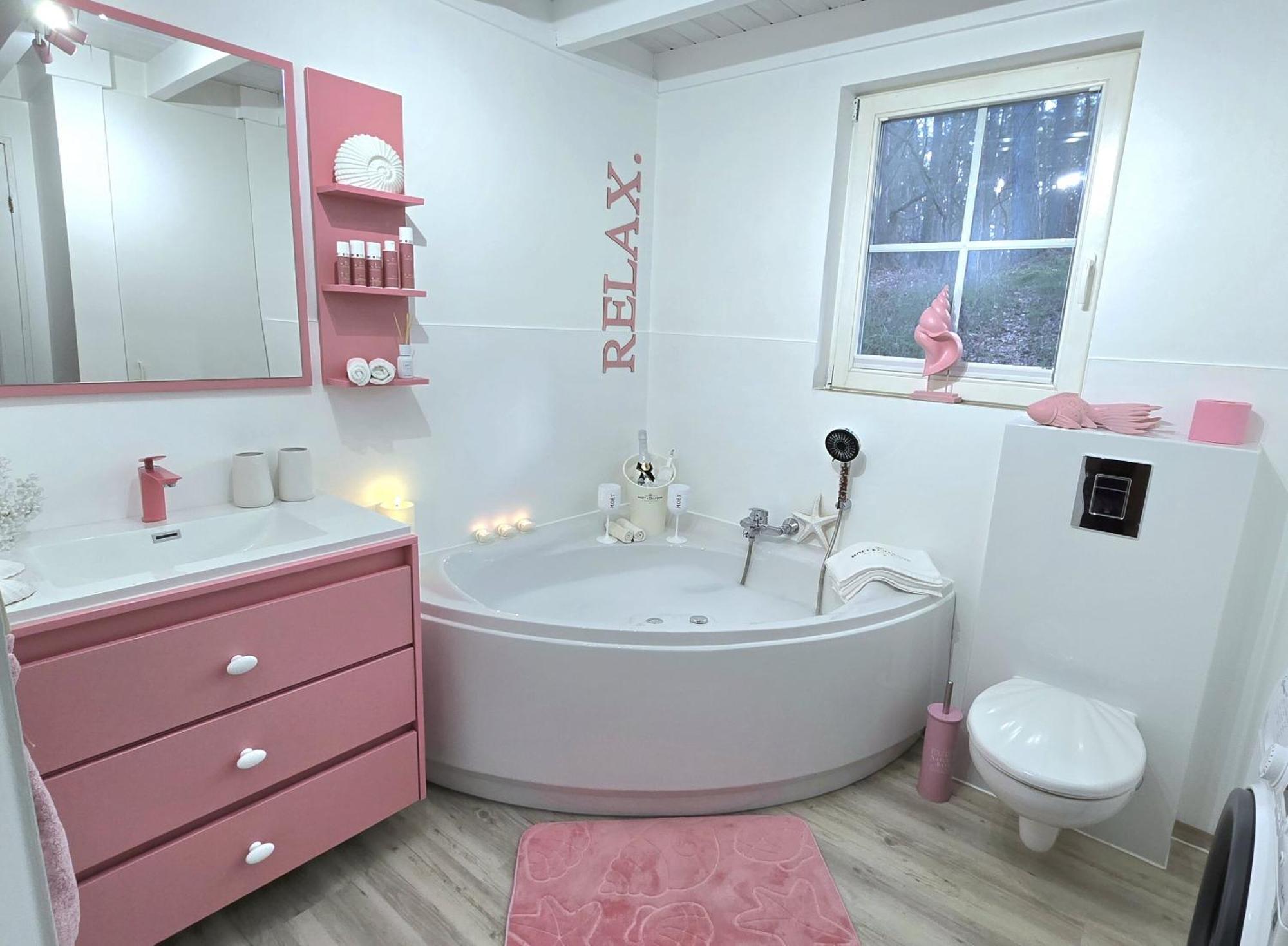 Pink Und Meer - Meerblick, Sauna, Kamin & Whirlpool Бабе Екстер'єр фото
