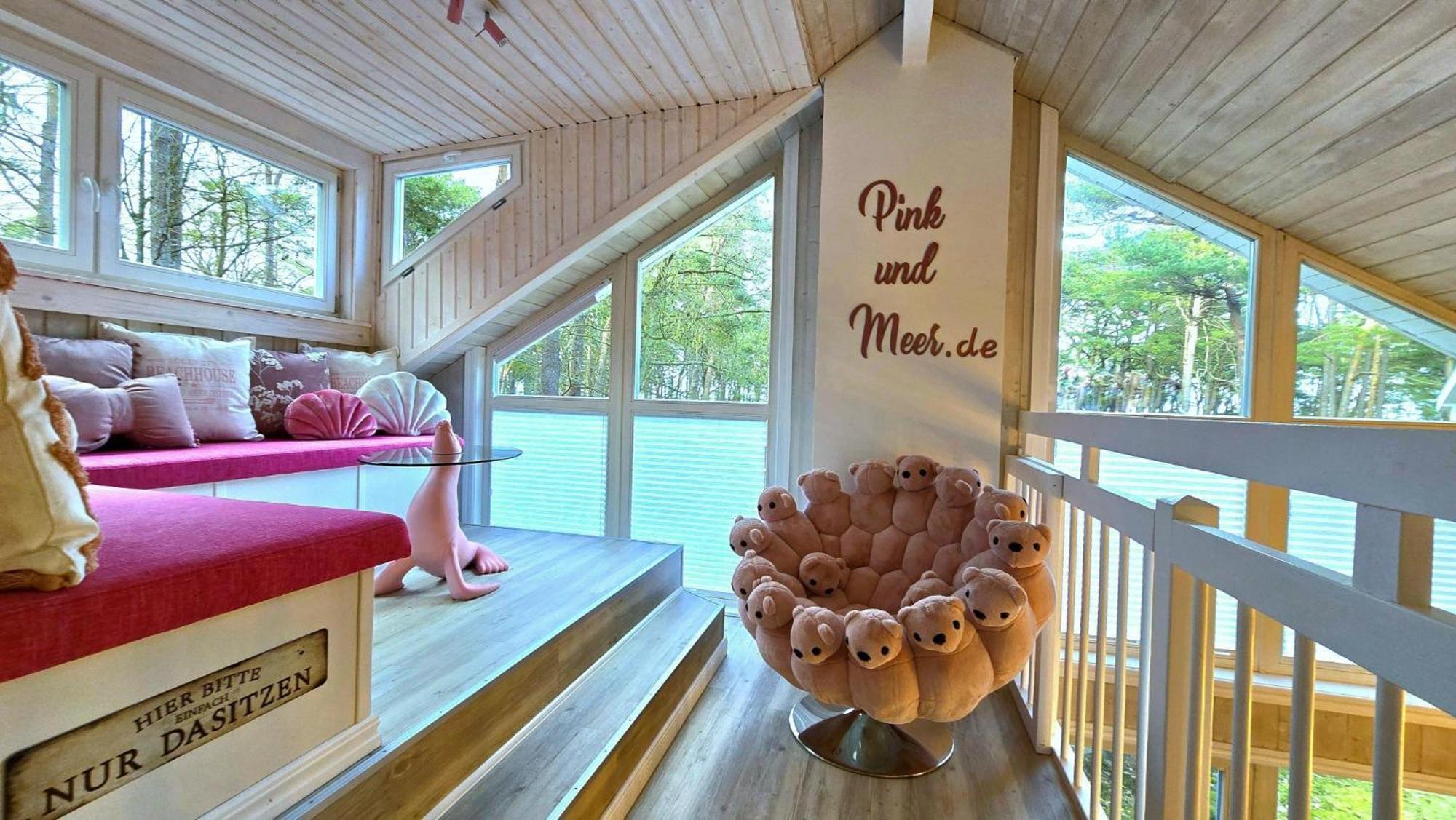 Pink Und Meer - Meerblick, Sauna, Kamin & Whirlpool Бабе Екстер'єр фото